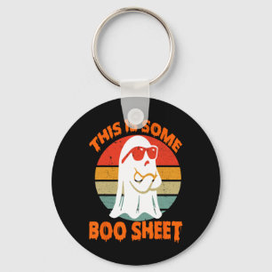 Dit is een of andere boekenblad Halloween Ghost Fu Sleutelhanger