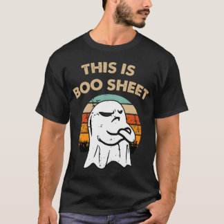 Dit is een retro-album van Halloween Funny Hallowe T-shirt