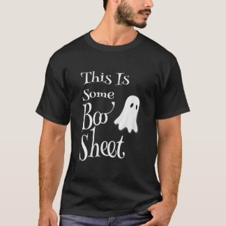 Dit is een soort boe-blad funny Halloween Pun T-shirt