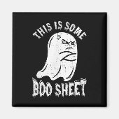 Dit is een soort Boo Sheet Halloween Ghost Funny M Magneet (Voorkant)