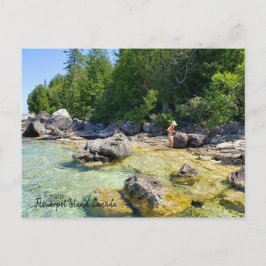 Dit is Flowerpot Island, Canada Briefkaart