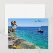 Dit is Flowerpot Island, Canada Briefkaart (Voorkant / Achterkant)