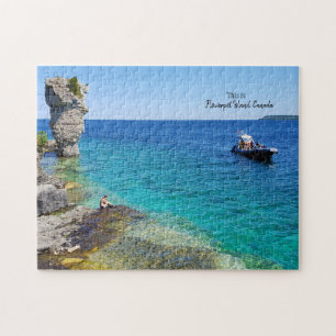 Dit is Flowerpot Island, Canada Jigzaag Puzzle Legpuzzel
