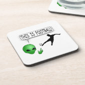 Dit is Football Bier Onderzetter (Linkerzijde)