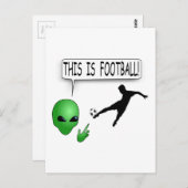 Dit is Football Briefkaart (Voorkant / Achterkant)