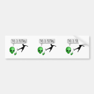 Dit is Football Bumpersticker
