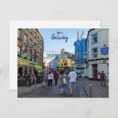Dit is Galway-Ierland Briefkaart (Voorkant / Achterkant)