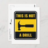 Dit is geen Briefkaart van het Hulpmiddel van de B (Voorkant / Achterkant)