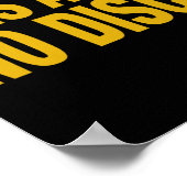 Dit is geen disco poster (Hoek)