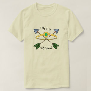 Dit is geen ideale T-Shirt - Cream