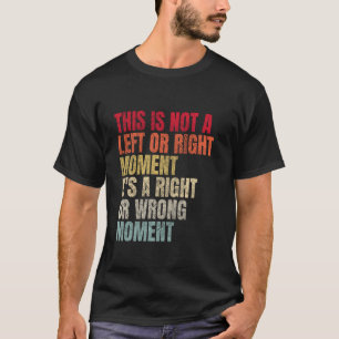 Dit is geen links of rechts moment Senator Cory Bo T-shirt