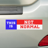 Dit is geen normale Bumpersticker (Op auto)