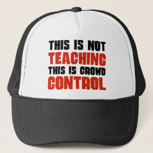 Dit is geen Onderwijs, dit is Crowd Control Trucker Pet