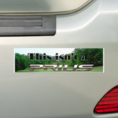 Dit is geen Prius Bumpersticker (Op auto)