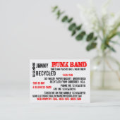 Dit is geen saaie visitekaartje (Staand voorkant)