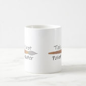 "Dit is geen verf water Koffiemok (Center)
