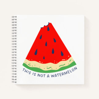 Dit is geen watermeloen notitieboek