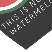 Dit is geen watermeloen - Palestine watermeloen Lange Tafelloper (Hoek)