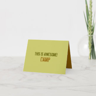 Dit is Geweldige! Notecard Kaart