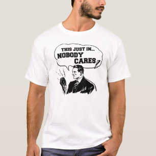 Dit is gewoon binnen, niemand geeft om. t-shirt