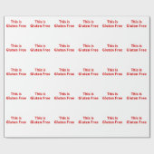 Dit is Gluten Free Cadeaupapier (Vlak)