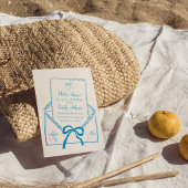 Dit is het Amore Hand Drawn Lemon Vrijgezellenfees Kaart