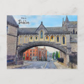 Dit is het Dublin-Ireland Briefkaart (Voorkant)