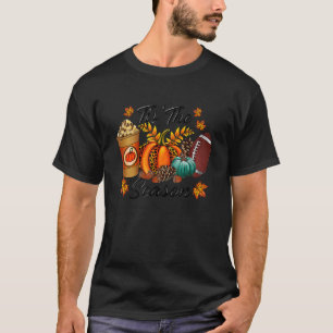 Dit is het Football van de Seizoenpompoen en de Se T-shirt