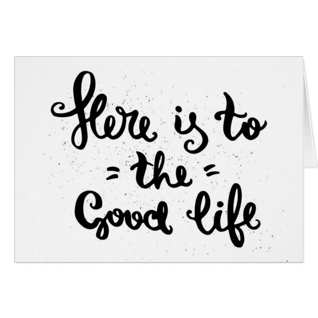 Dit is het goede leven (Voorkant Horizontaal)