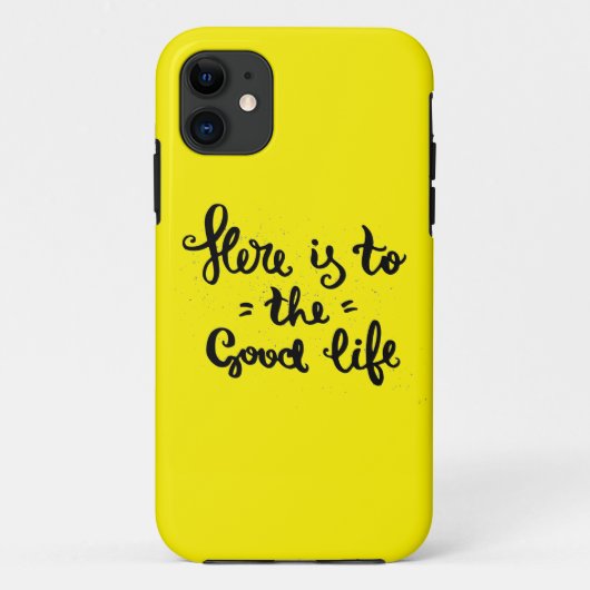 Dit is het goede leven Case-Mate iPhone case (Achterkant)