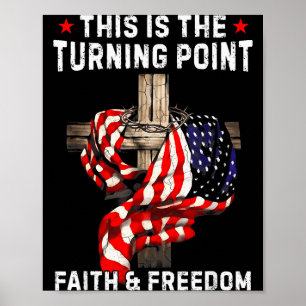 Dit Is Het Keerpunt Patriottisch Christelijk Geloo Poster