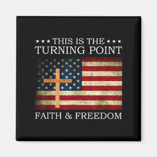 Dit Is Het Keerpunt Patriottische Christelijke Gee Magneet