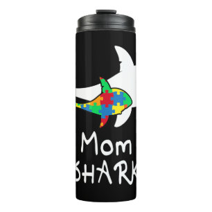 Dit is het perfecte shirt voor autisme thermosbeker