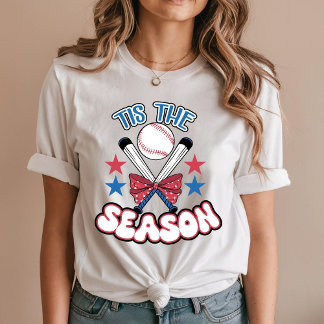 Dit is het seizoen - Baseball Mom Theme T-shirt