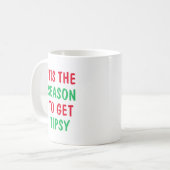 Dit is het seizoen | Christmas Koffiemok (Voorkant links)