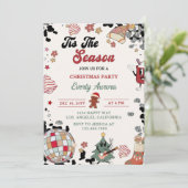 Dit is het seizoen Disco Ball Kerstfeest Kaart (Staand voorkant)