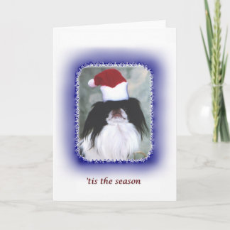 Dit is het seizoen feestdagen kaart