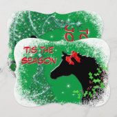 Dit is het seizoen feestdagenkaart (Voorkant / Achterkant)