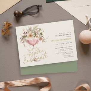 Dit is het seizoen Green Moss Winter Vrijgezellenf Kaart