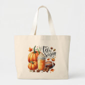 Dit is het seizoen grote Canvas tas (Voorkant)