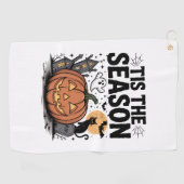 Dit is het seizoen Halloween Golfhanddoek (Horizontaal)