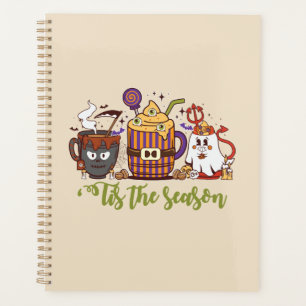 "Dit is het seizoen Halloween koffie Planner