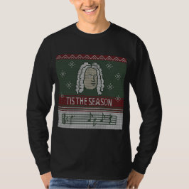 Dit is het seizoen Handel Messiah faux gebreid shi T-shirt