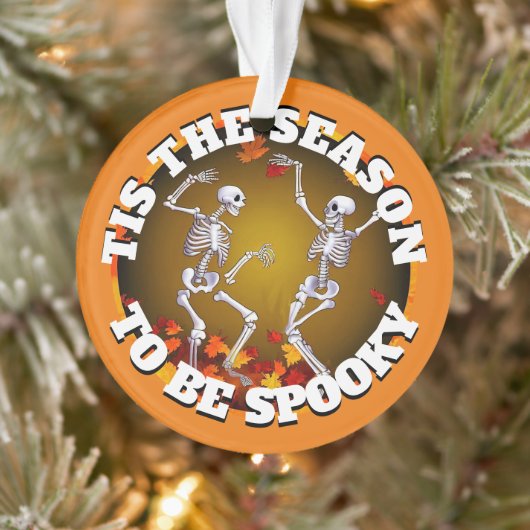 Dit is het seizoen Happy Skeletons Ornament (Boom)