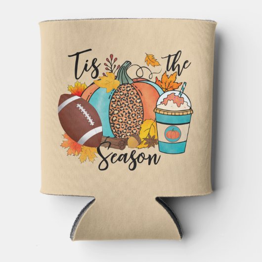 Dit is het seizoen | HERFST | Rugby Blikjeskoeler (Voorkant)