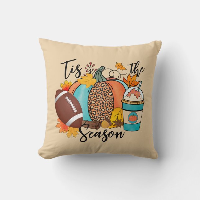 Dit is het seizoen | HERFST | Rugby Kussen (Voorkant)