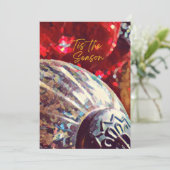 'Dit is het seizoen kerst Kaarten (Staand voorkant)