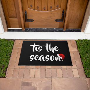 Dit is het seizoen Kerstmis Deur Mat