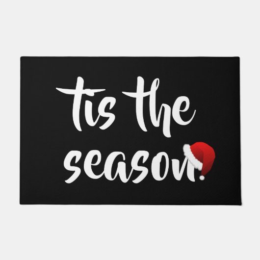 Dit is het seizoen Kerstmis Deur Mat (Voorkant)