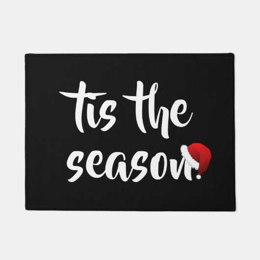 Dit is het seizoen Kerstmis Deur Mat (Voorkant)